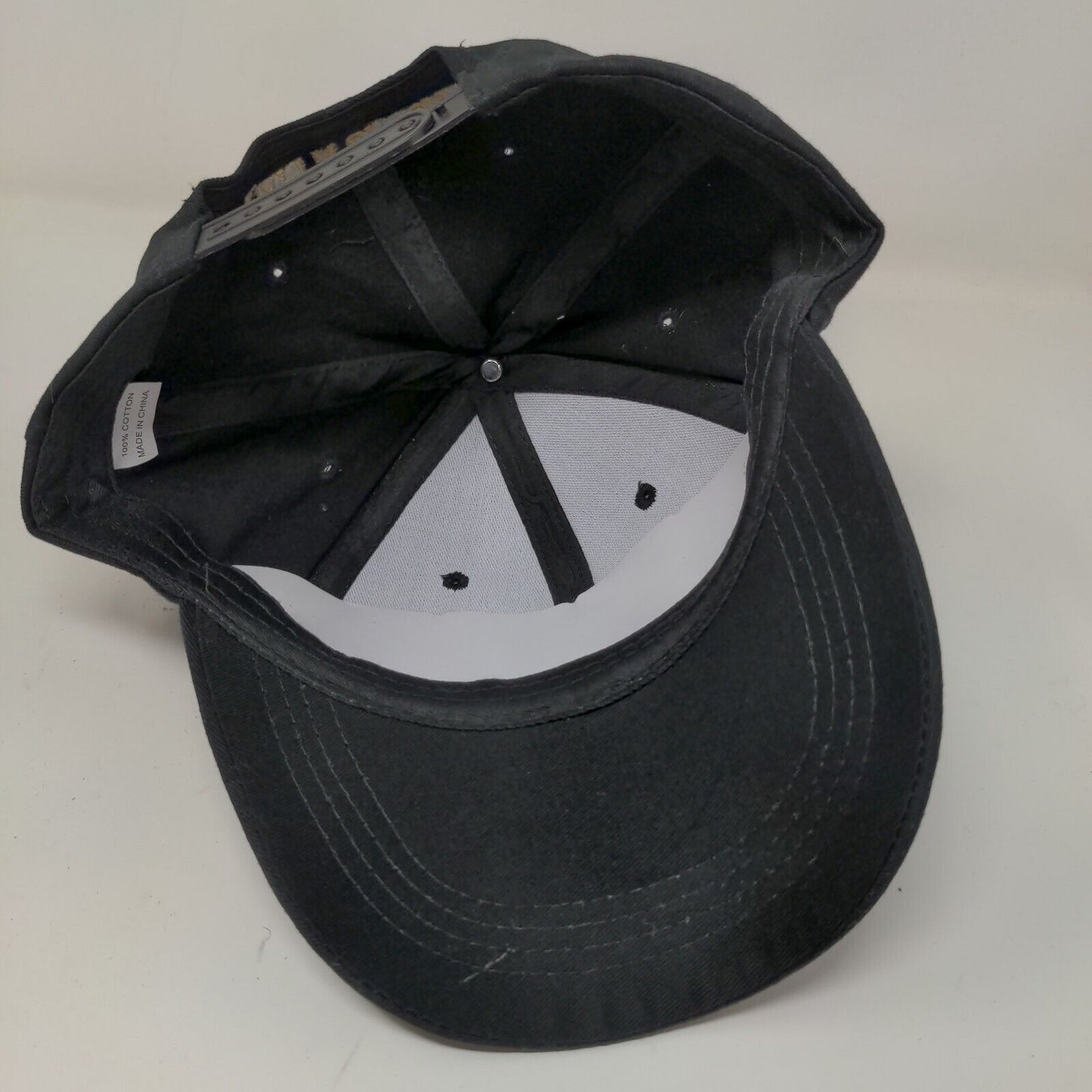 Caesars Sportsbook Snapback Hat Black Adjustable Embroidered Logo