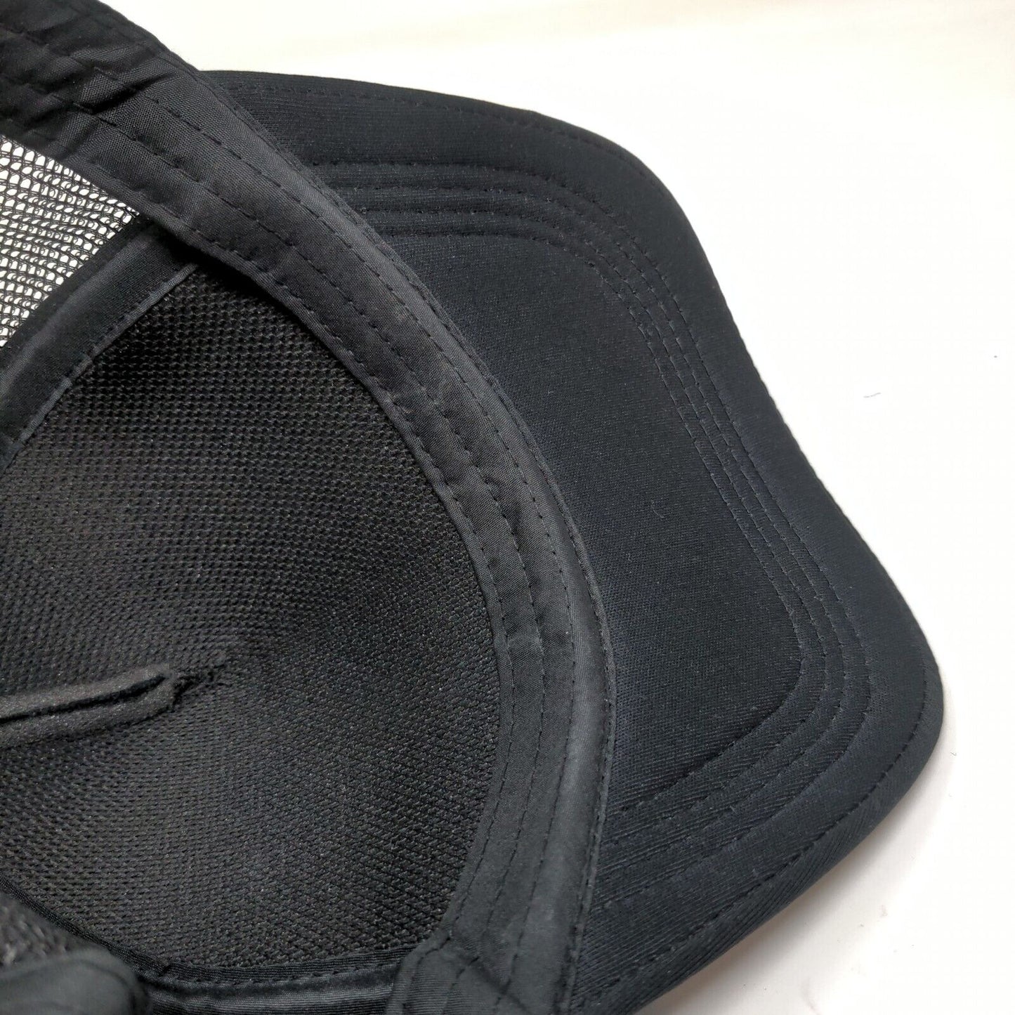 Unbranded Men's Snapback Mesh Back Hat Black Adjustable Skull Bear Graphic Logo