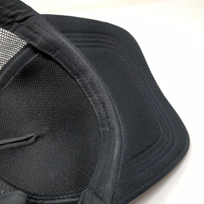 Unbranded Men's Snapback Mesh Back Hat Black Adjustable Skull Bear Graphic Logo