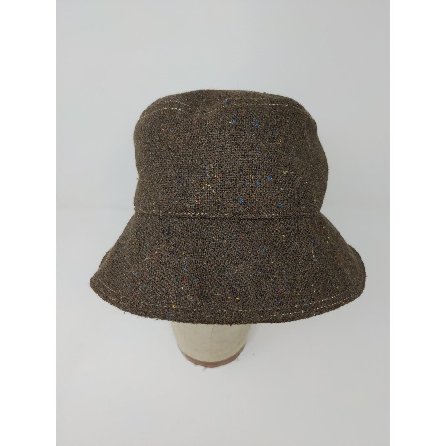 San Hat Diego Co Size 57CM Brown Tie Back Bucket Hat Sun Hat