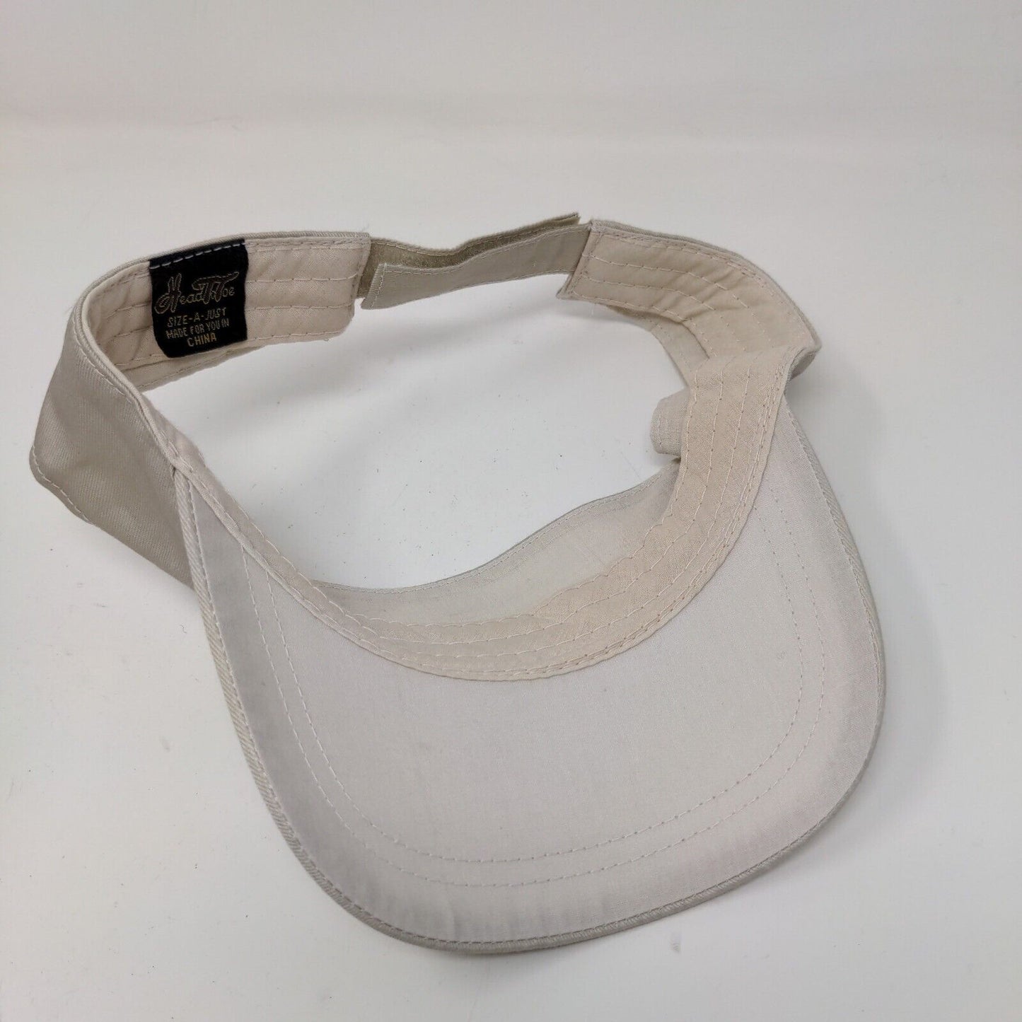 Head To Toe Mens Sun Visor Hat Vintage 2004 Girls Fastpitch Softball Nationals
