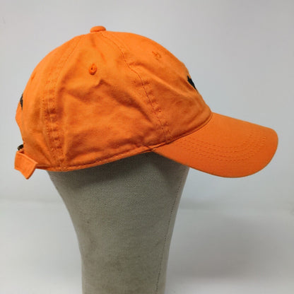 Hog Nation Men's Slideback Hat Cap Orange Size OSFM Embroidered Logo Pig