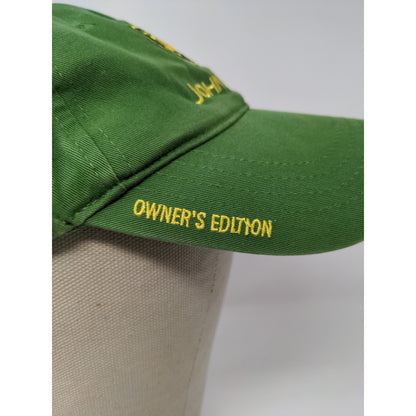 John Deere Owner's Edition Slideback Hat Green Embroidered Logo