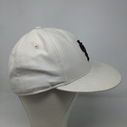 New Era Men's 59Fifty Mens Fitted Hat Cream SZ 7 1/2 60CM Saint Louis Cardinals