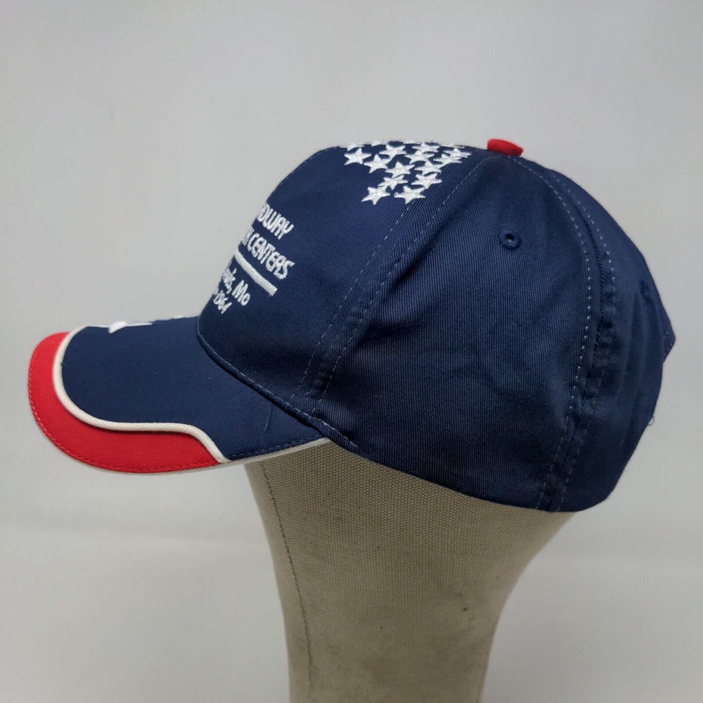 Sun Cap Men's Broadway Truck Centers Slideback Hat Blue Embroidered Logo