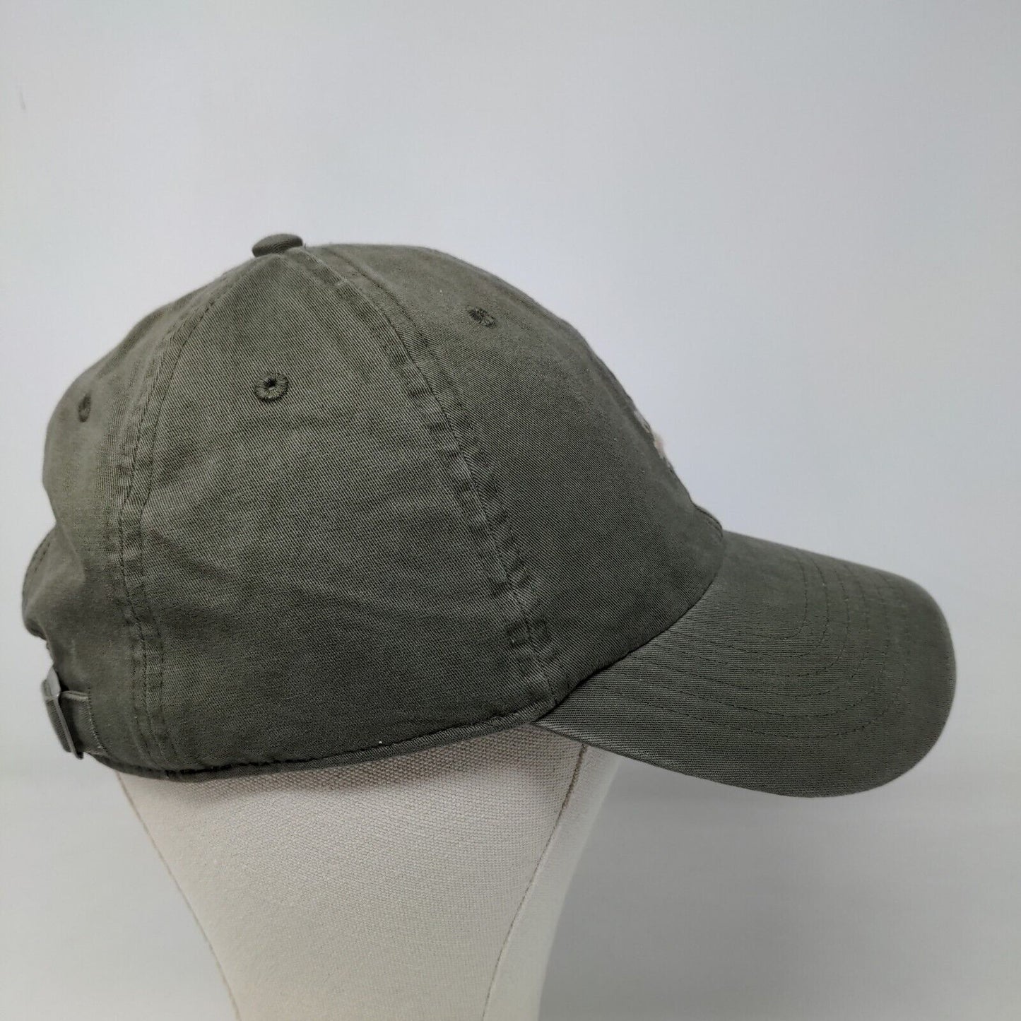 Wembley Men's Slideback Hat Green Size OS Embroidered Papa Bear Logo Cotton