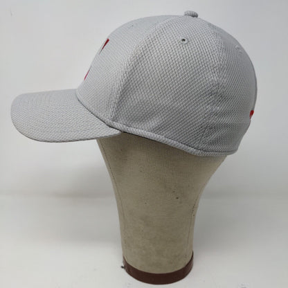 New Era Mens Fittted Hat Gray Size S-M 0.0 Safety No Accident Embroidered
