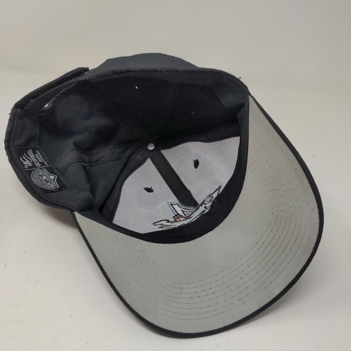 OC Sports Men's Strapback Hat Black Size OSFM Aberdeen Iron Birds Logo