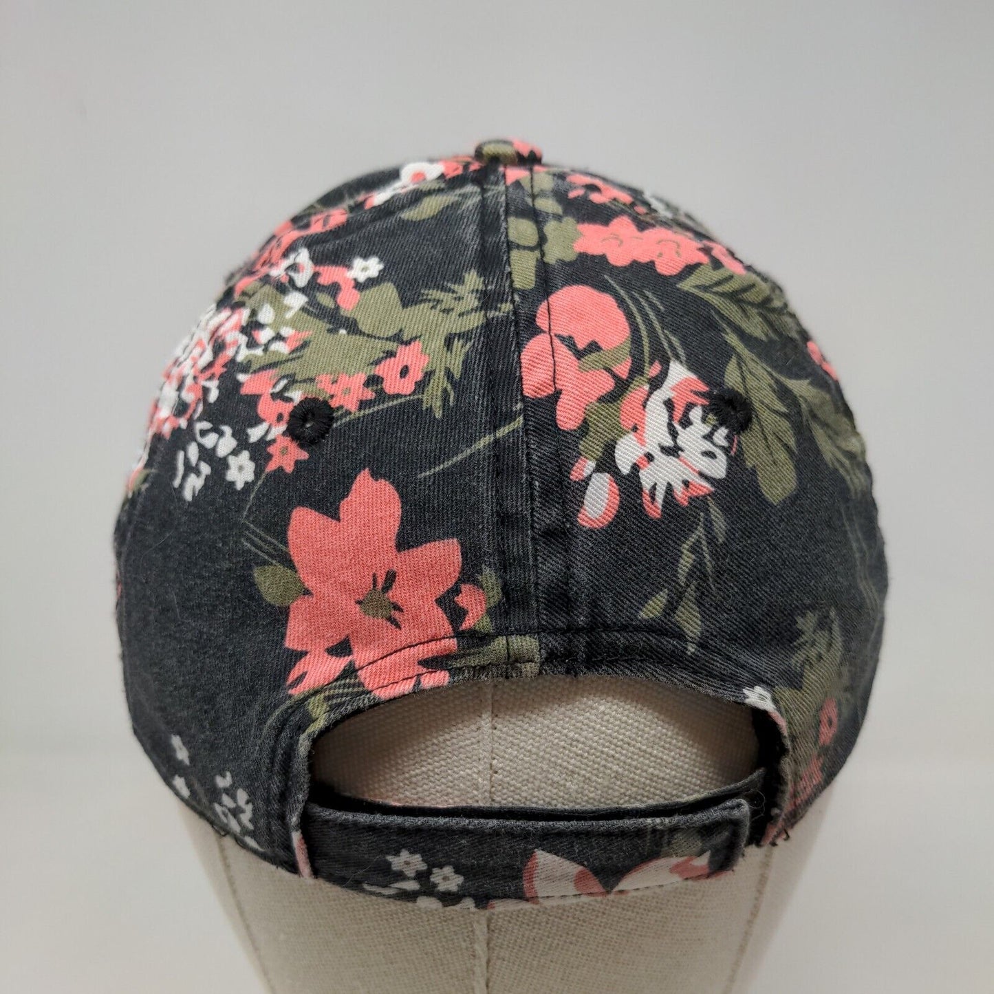 Unbranded Women's Strapback Hat Multicolor Floral Pattern OSFM