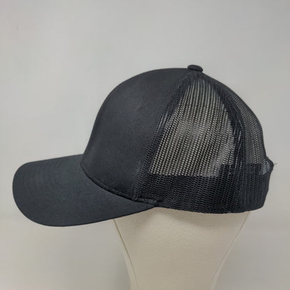 Pacific Headwear Men's Snapback Mesh Back Hat Black Tak Driver TV Embroidered