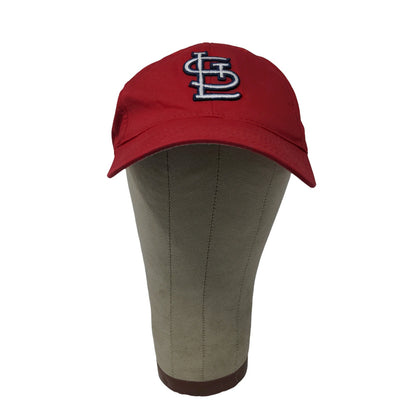 Team MLB St Louis Cardinals Strapback Hat Red Embroidered Logo OSFM