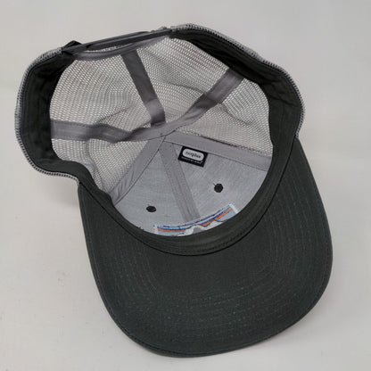 Patagonia Men's Snapback Mesh Back Hat Gray Adjustable Embroidered Logo