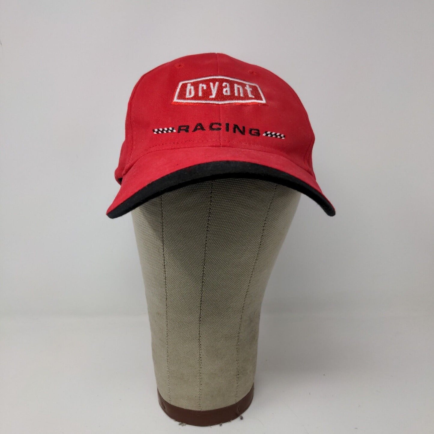 Bryant Racing Mens Indy 500 2018 Strapback Hat Red Adjustable Embroidered Logo