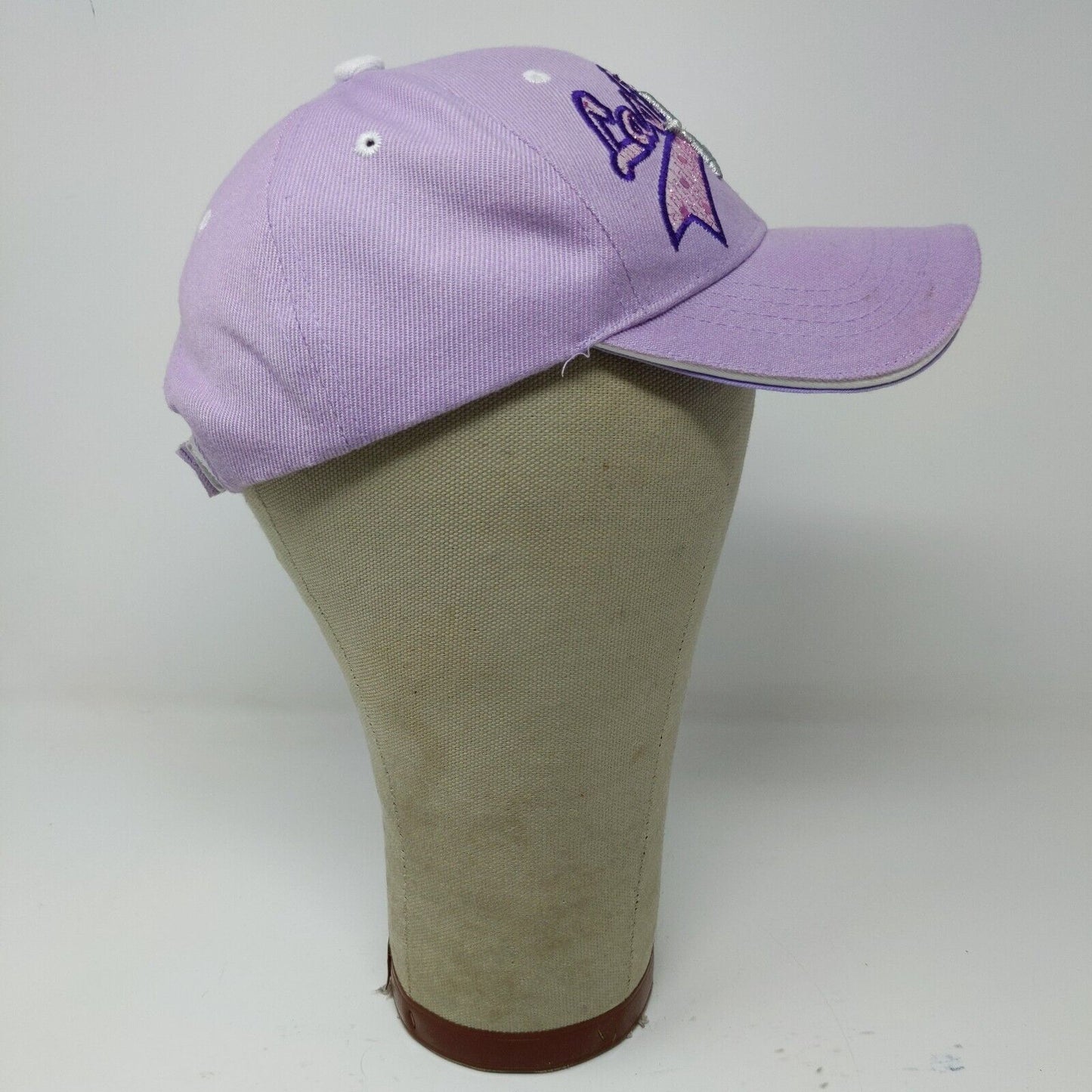 Purple LAS VEGAS baseball cap hat with Silver Star Embroidered Adjustable