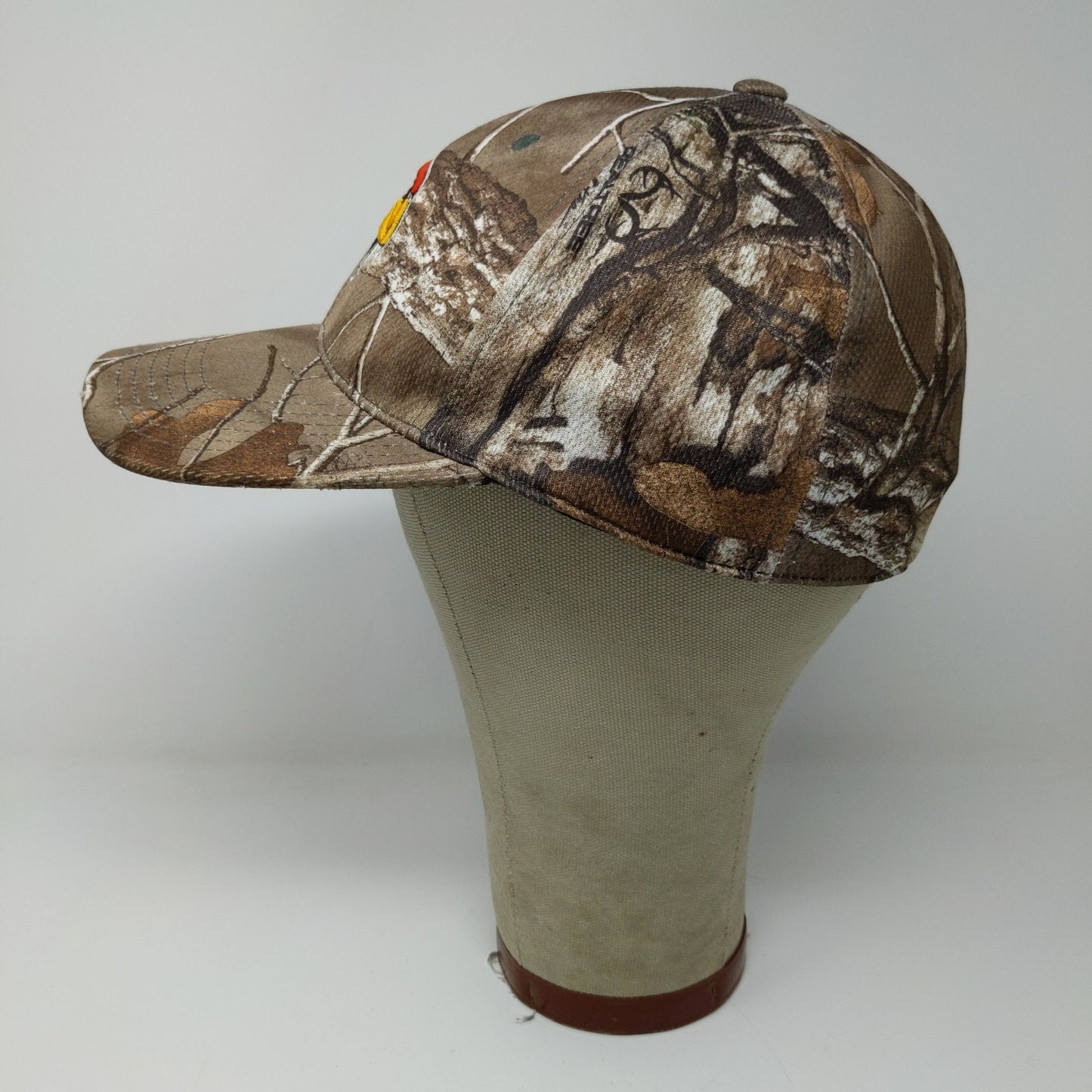 Illinois State Redbirds Camo Hat OSFA Brown Memory Fit Embroidered Logo