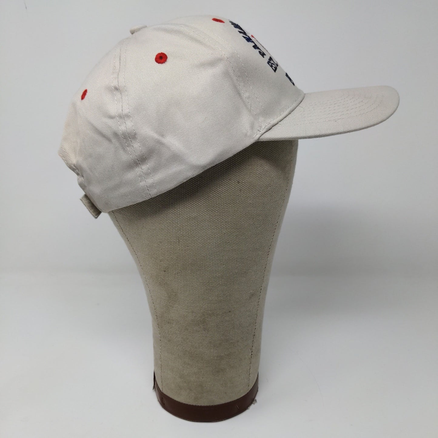 Marco Destin Panama City Beach Florida Strapback Hat OSFA Gray Embroidered