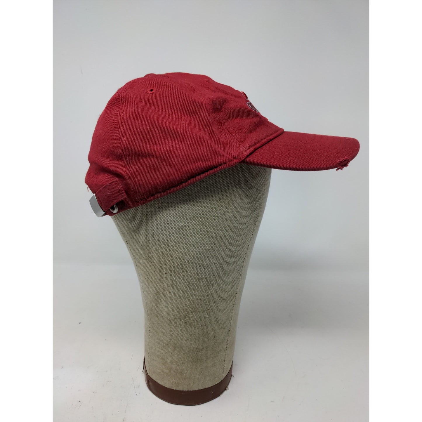 Cedar Point Slideback Hat Embroidered Logo Red Jacobson Cap Adjustable