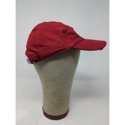 Cedar Point Slideback Hat Embroidered Logo Red Jacobson Cap Adjustable