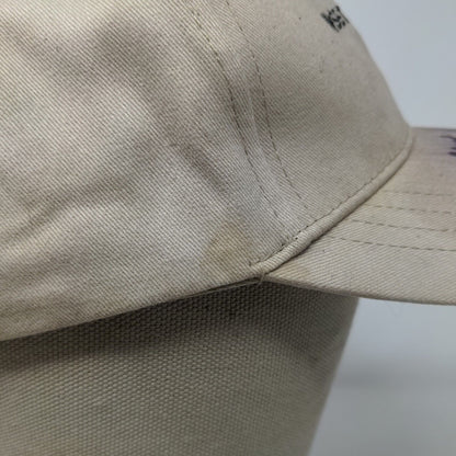 WSBT ABC 22 Men's Slideback Hat Tan OSFA Autographed Signed Cotton