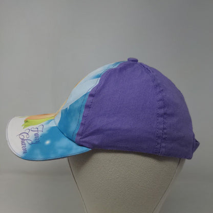 Unbranded Girl's Strapback Hat Purple Adjustable Tinker Bell Big Graphic