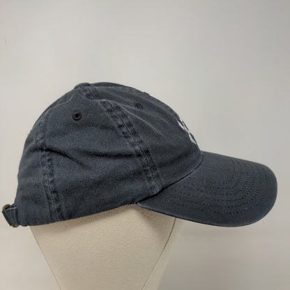 Vineyard Vines Men's Slideback Hat Gray Blue Adjustable Embroidered Logo Cotton