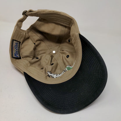 Falcon Men's MacDonald Machinery Case Slideback Hat Tan Adjustable Embroidered