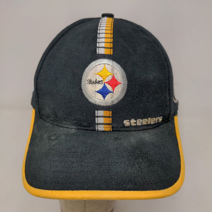 Logo Athletic NFL Pittsburgh Steelers Slideback Hat Black OSFA Embroidered