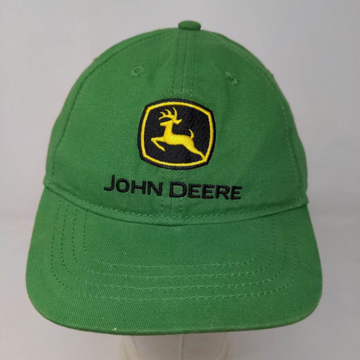 John Deere Toddler Boy's Hat Green Size OS Embroidered Logo 100% Cotton