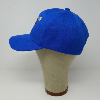 International Rotary Club OS Caps USA Mexico Flag Blue Hat Cap Adjustable