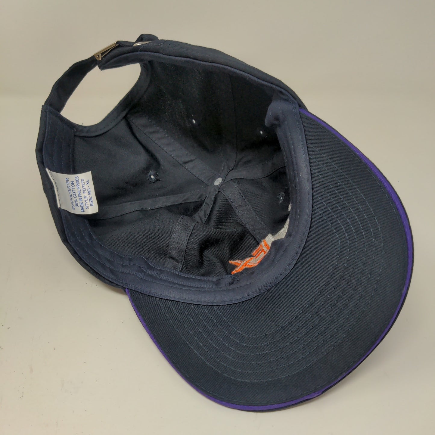 FedEx Express Mens Slideback Uniform Hat Blue Size XL Embroidered Logo