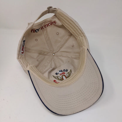 2012 US Open The Olympic Club Golf USGA Member Cream Baseball Cap Hat Embroider