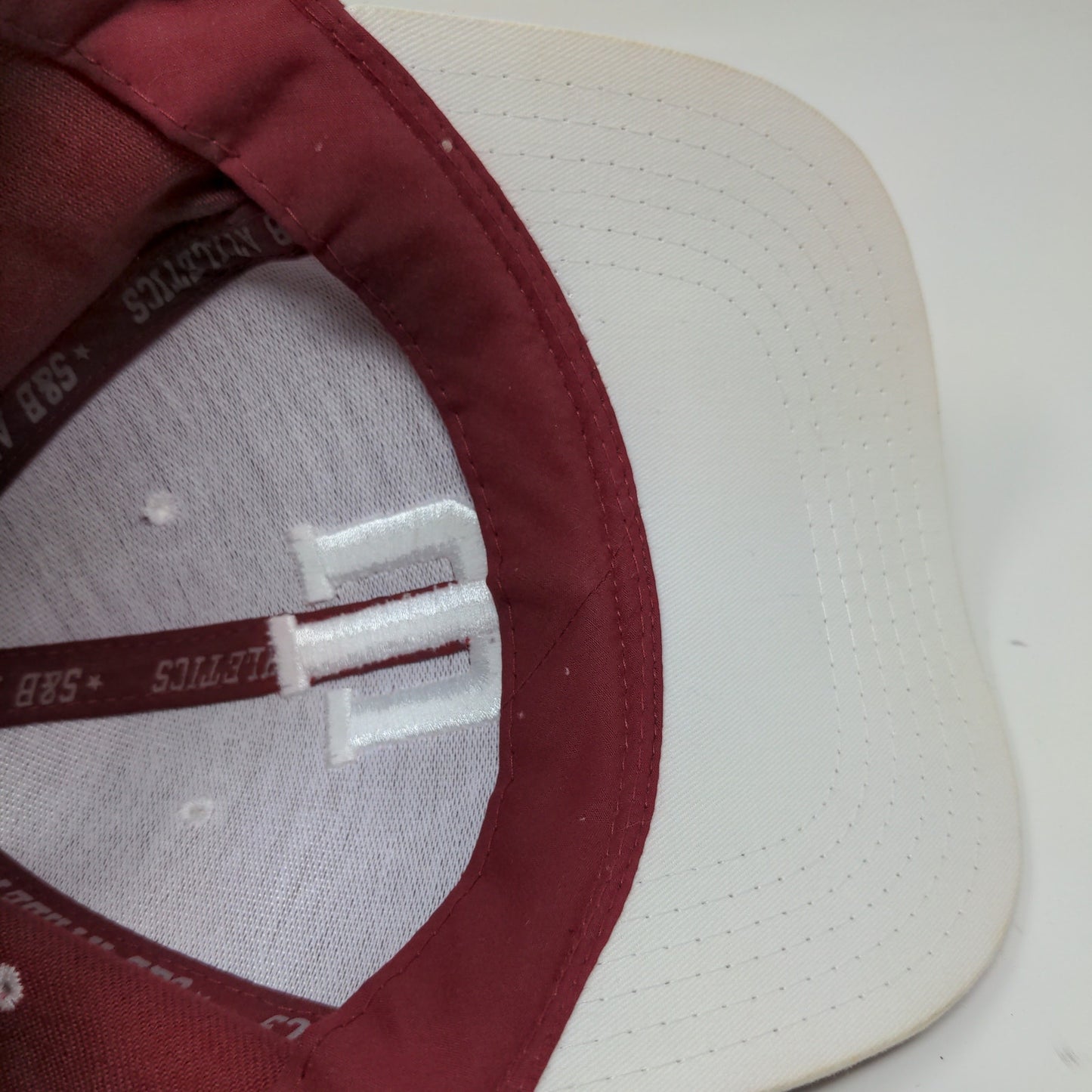 Steve & Barry's IU Indiana Hoosiers Strapback Hat Embroidered Logo Red OSFA