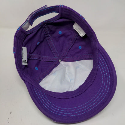 Disney Parks Women's Strapback Hat Purple OSFA Mickey Mouse Rhinestone