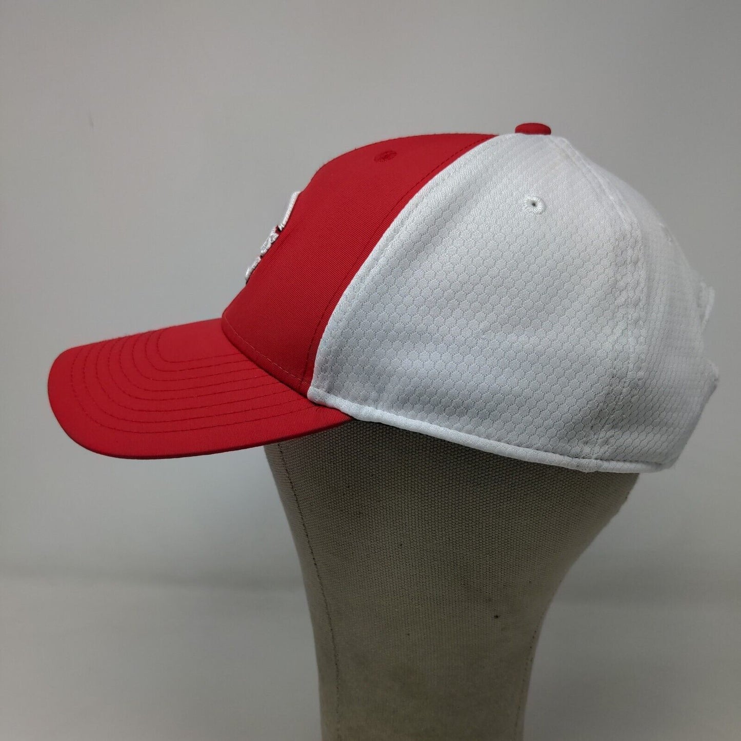 Fan Favorite Men's Strapback Hat Cincinnati Reds MLB Red White OSFA Embroidered