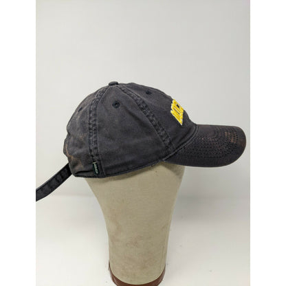 Legacy 92 Michigan Hat Embroidered Spell Out Slideback Cap Black