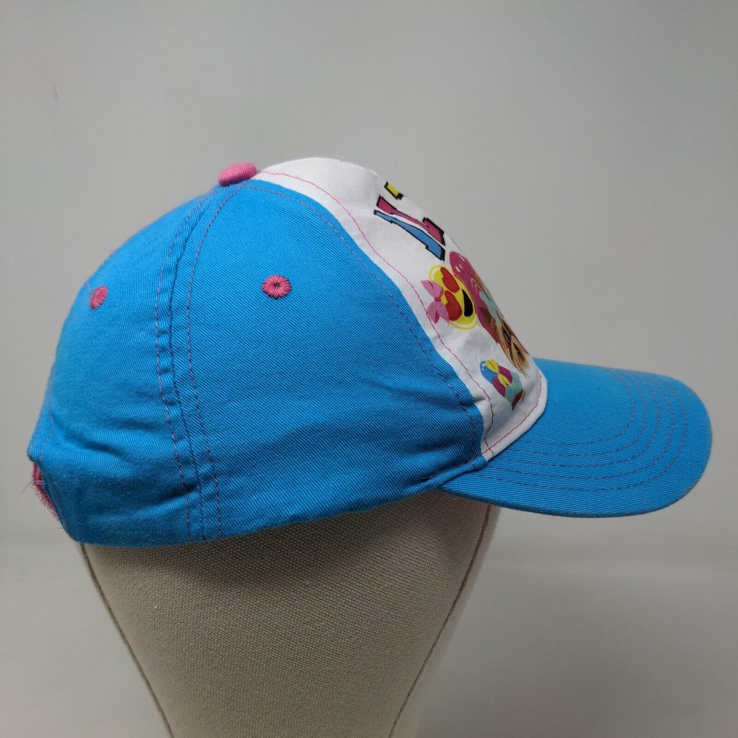 Nickelodeon Girl's JoJo Siwa Strapback Hat Multicolor OSFM Graphic 2020 Logo Dog