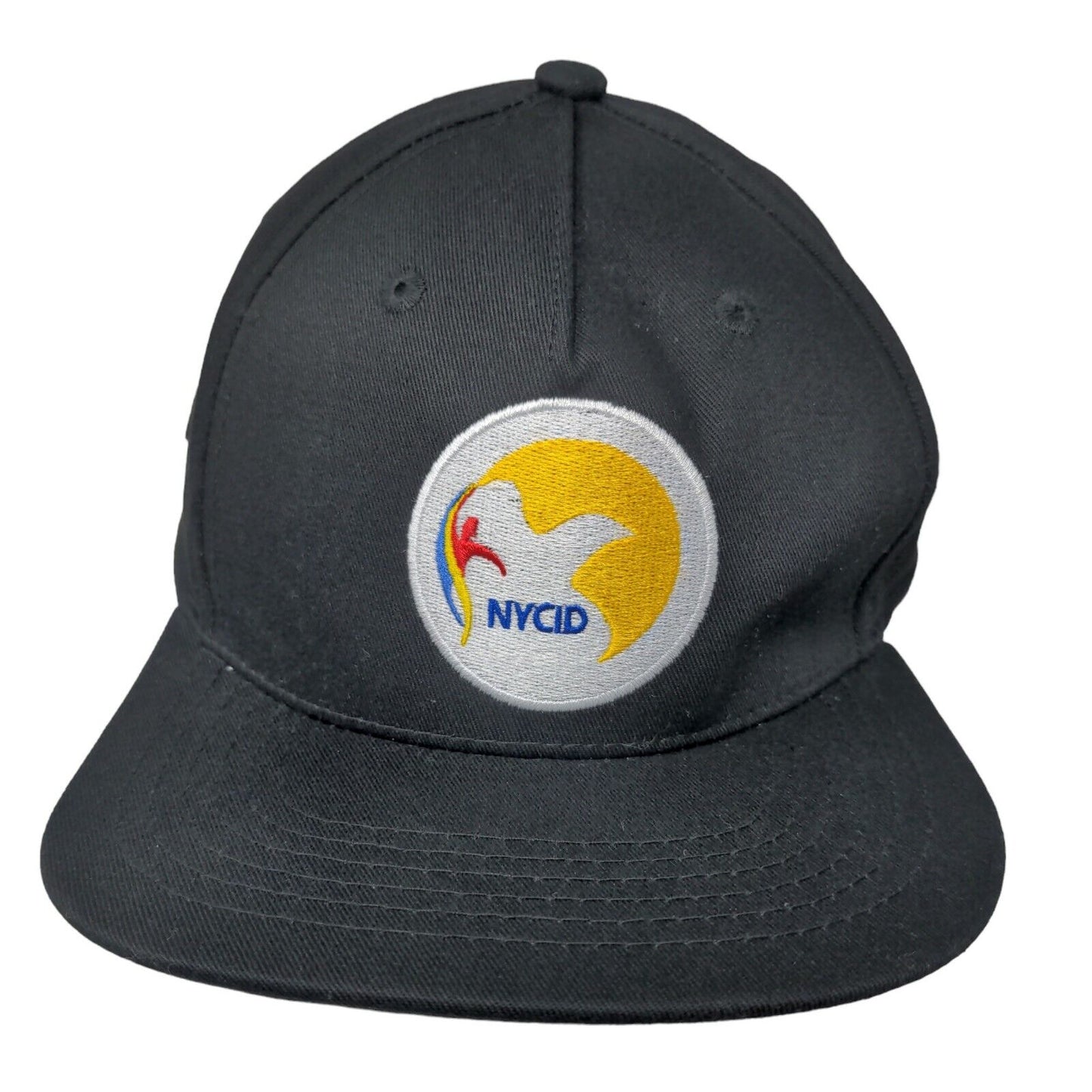 Unbranded Men's Slideback Hat Black New York Center Interpersonal Development