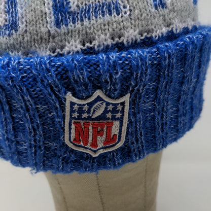 New Era Men's NFL Knit Beanie Hat Cap Indianapolis Colts Embroidered Logo Blue