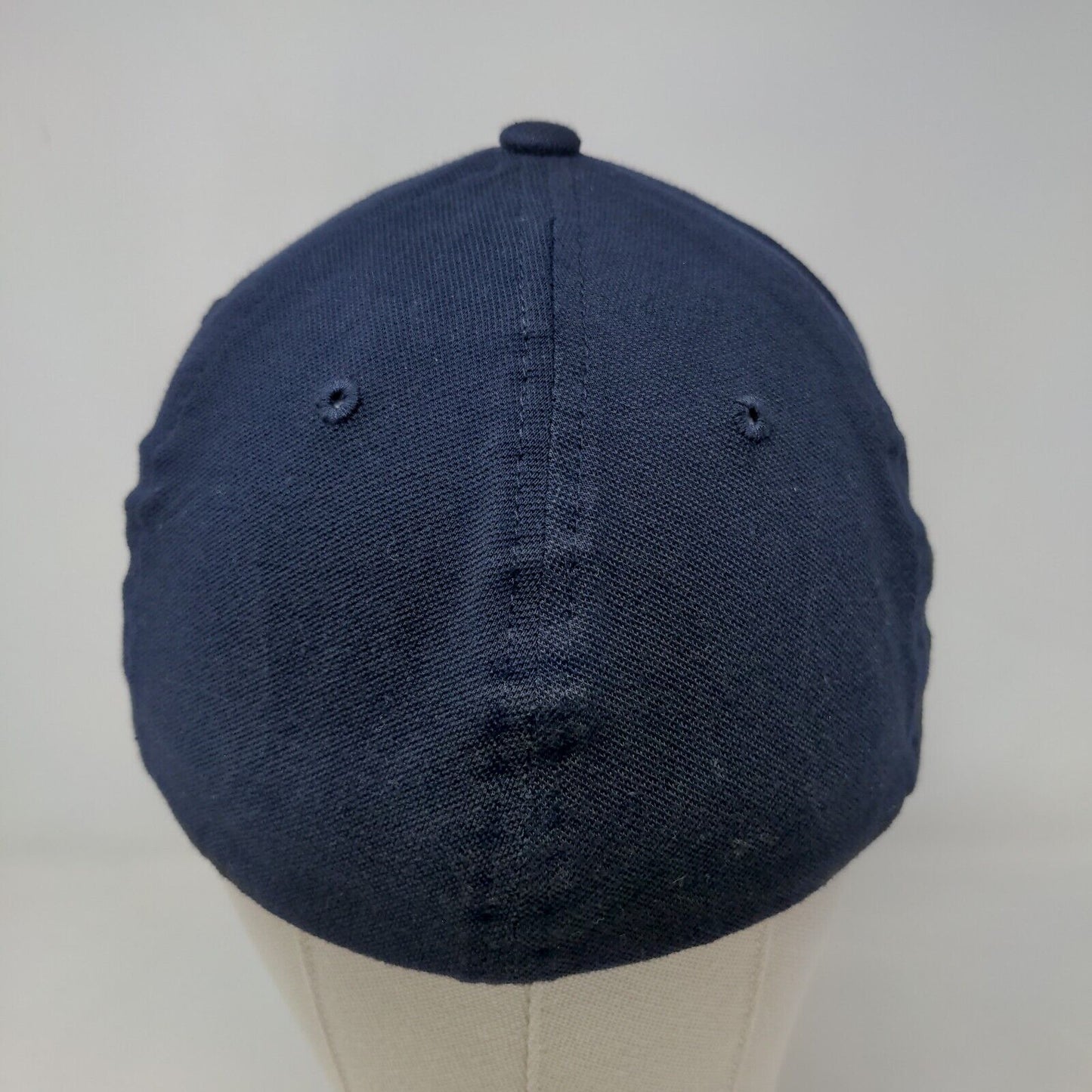 Sean John Men's Fitted Hat Blue Size M/L Embroidered Logo 100% Cotton