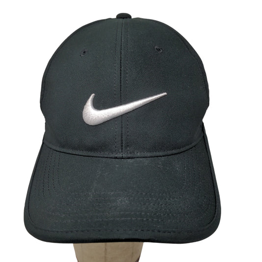 Nike Men's Baseball Cap Hat Black OSFM Embroidered Swoosh Logo