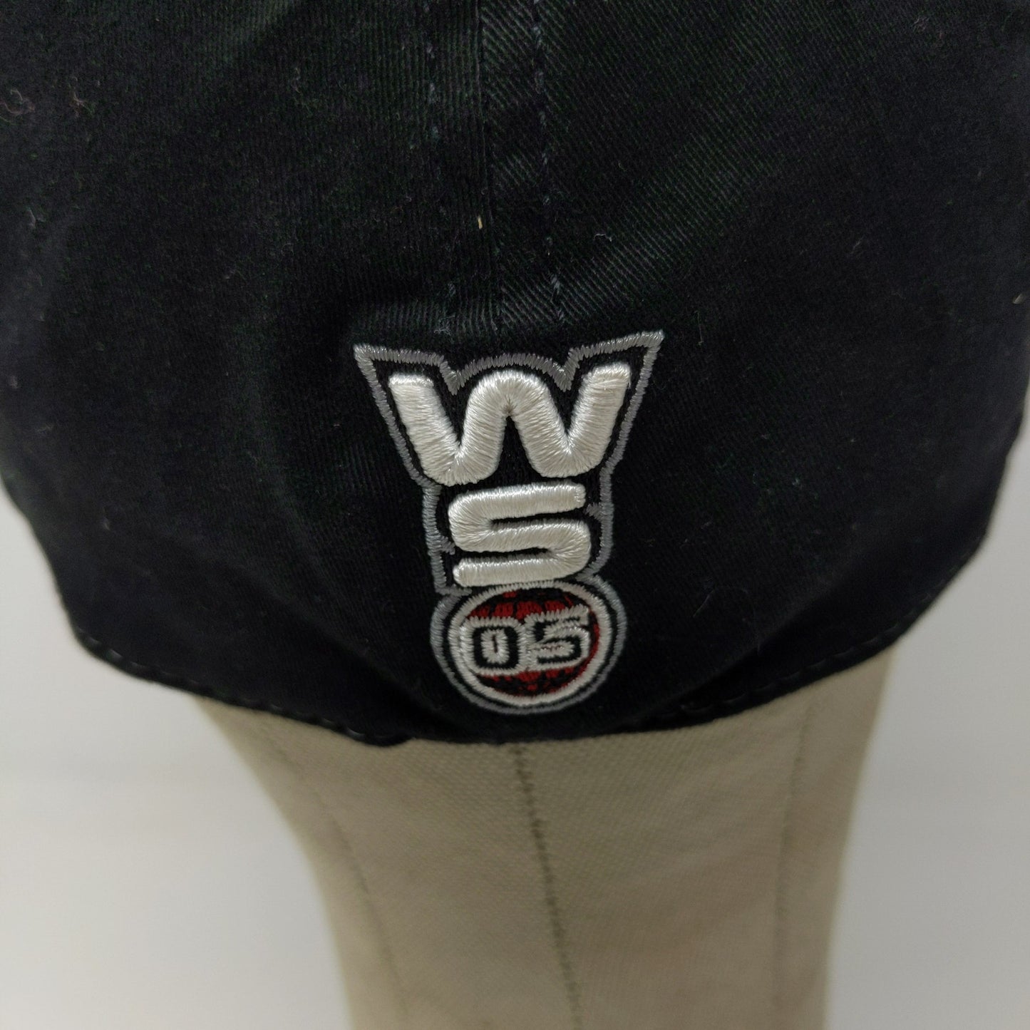 Vintage New Era MLB White Sox 2005 World Series Champions Hat Embroidered Gray