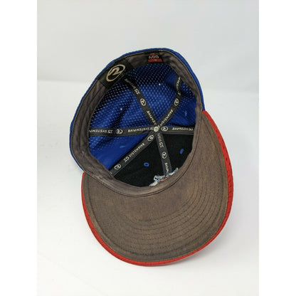 System Five 400 Baseball Hat Cap Size 3 Red Horse Horseshoe Embroidered Logo