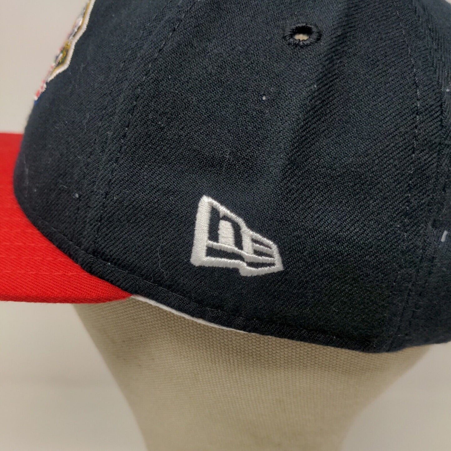 Little League Mens Central Regional Hat Black Red OSFA Snapback Vintage 2001