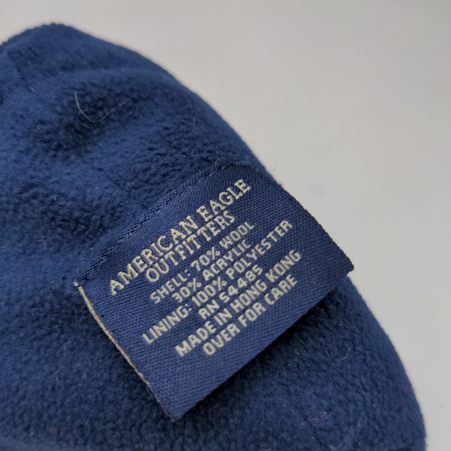 American Eagle Men's Knit Multi Wool Blend Beanie Hat Ear Flaps