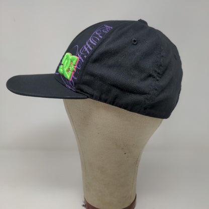 Flexfit Men's DC Shoes Fitted Hat Cap Black Size S-M Embroidered Logo