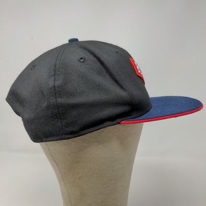 New Era Men's Snapback Hat Black Blue OSFM Cooperstown Collection Boston Red Sox