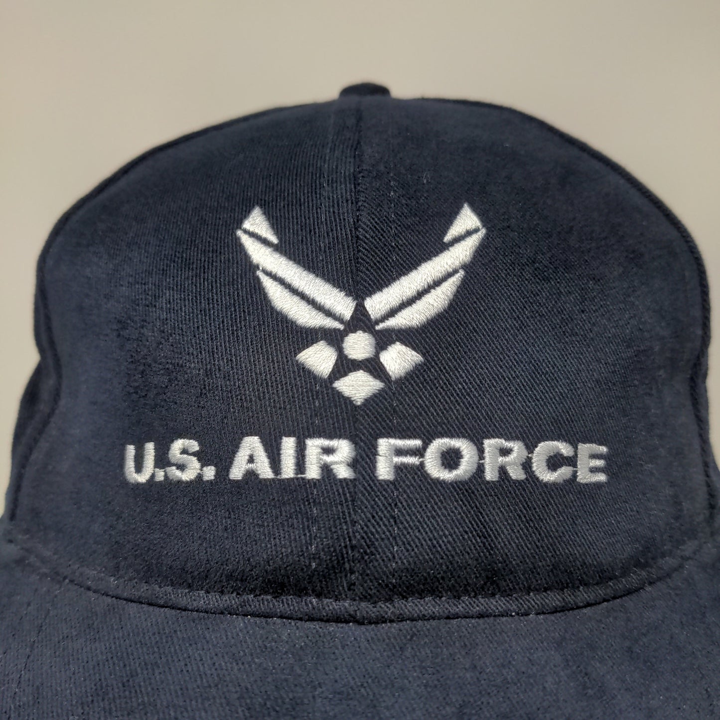 U.S. Air Force Hat Blue Embroidered Logo Made in USA Military