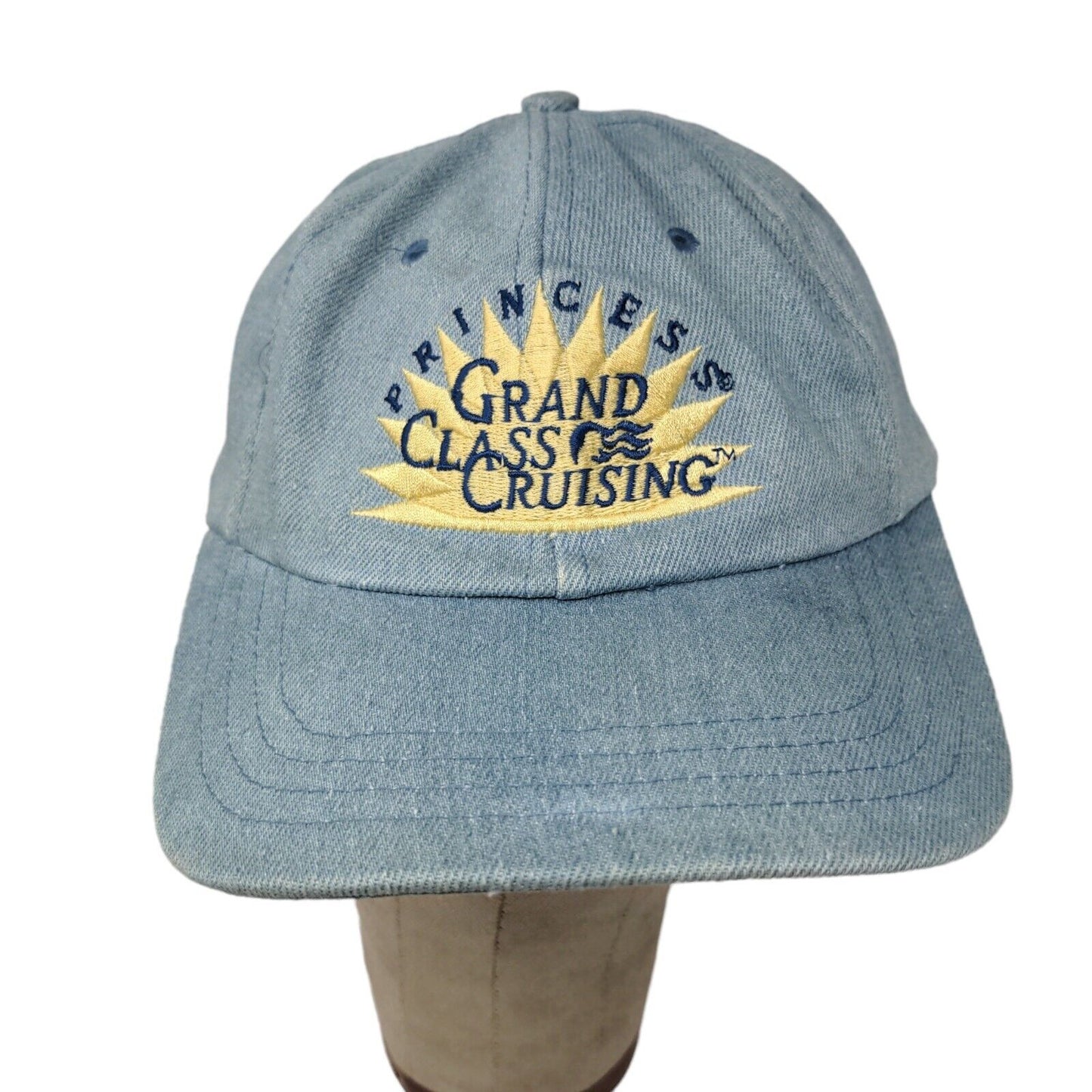 Princess Grand Class Cruising Blue Strap Back Hat Cap Embroidered OSFA