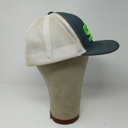 Vintage NASCAR Driver #55 Lime Green / Black Embroidered Baseball Hat