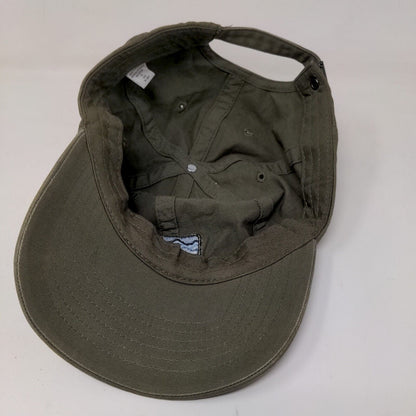 Unbranded Men's Slideback Hat Green Size OS Embroidered Logo Take A Hike